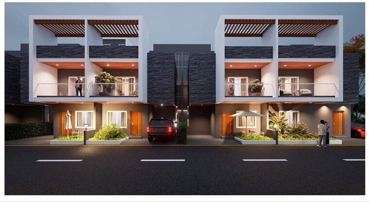 Exterior View, besa 4 Bedroom 1759 Sq.Ft. Independent House In Besa Nagpur 10668025