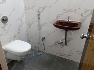 Bathroom in 2 BHK Apartment at Skytech Neelkanth Classic, Kharghar – for Rent