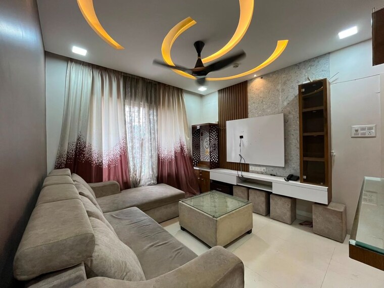 Bedroom, hari-om-puram 2 Bedroom 950 Sq.Ft. Apartment In Aundh Pune 10668109