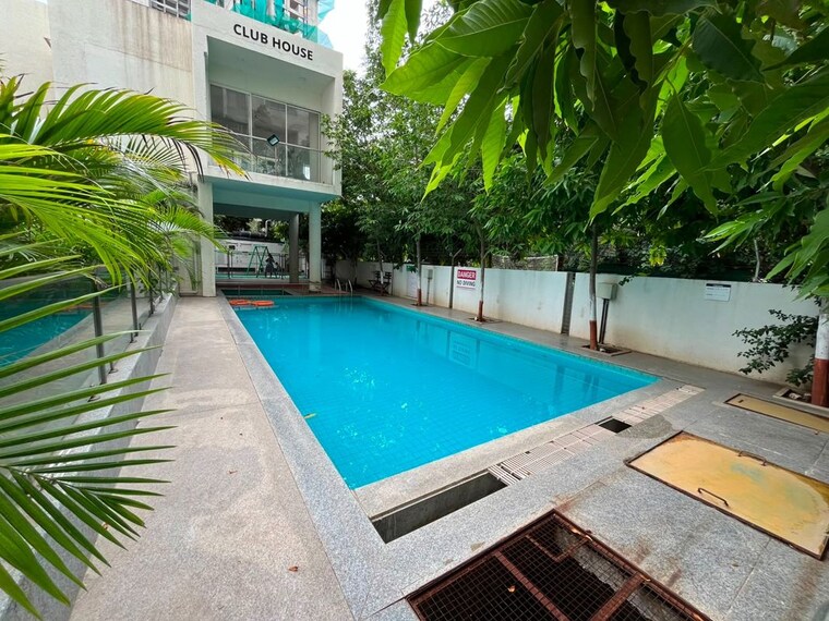 Swimming Pool, hari-om-puram 2 Bedroom 950 Sq.Ft. Apartment In Aundh Pune 10668109