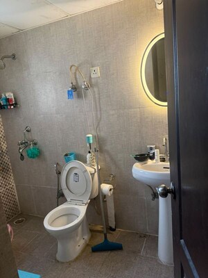 Bathroom in 3 BHK Apartment at Aditya World City, Shahpur Bamheta – for Sale