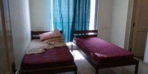 Bedroom in 3 BHK Apartment at Vijay Nakshatra, Ghodbunder Road – for Rent