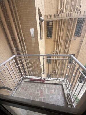 Balcony in 3 BHK Apartment at Unitech Uniworld Gardens 2, Sector 47 – for Rent