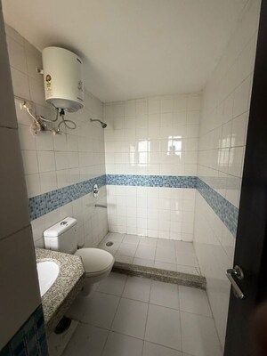 Bathroom in 3 BHK Apartment at Unitech Uniworld Gardens 2, Sector 47 – for Rent