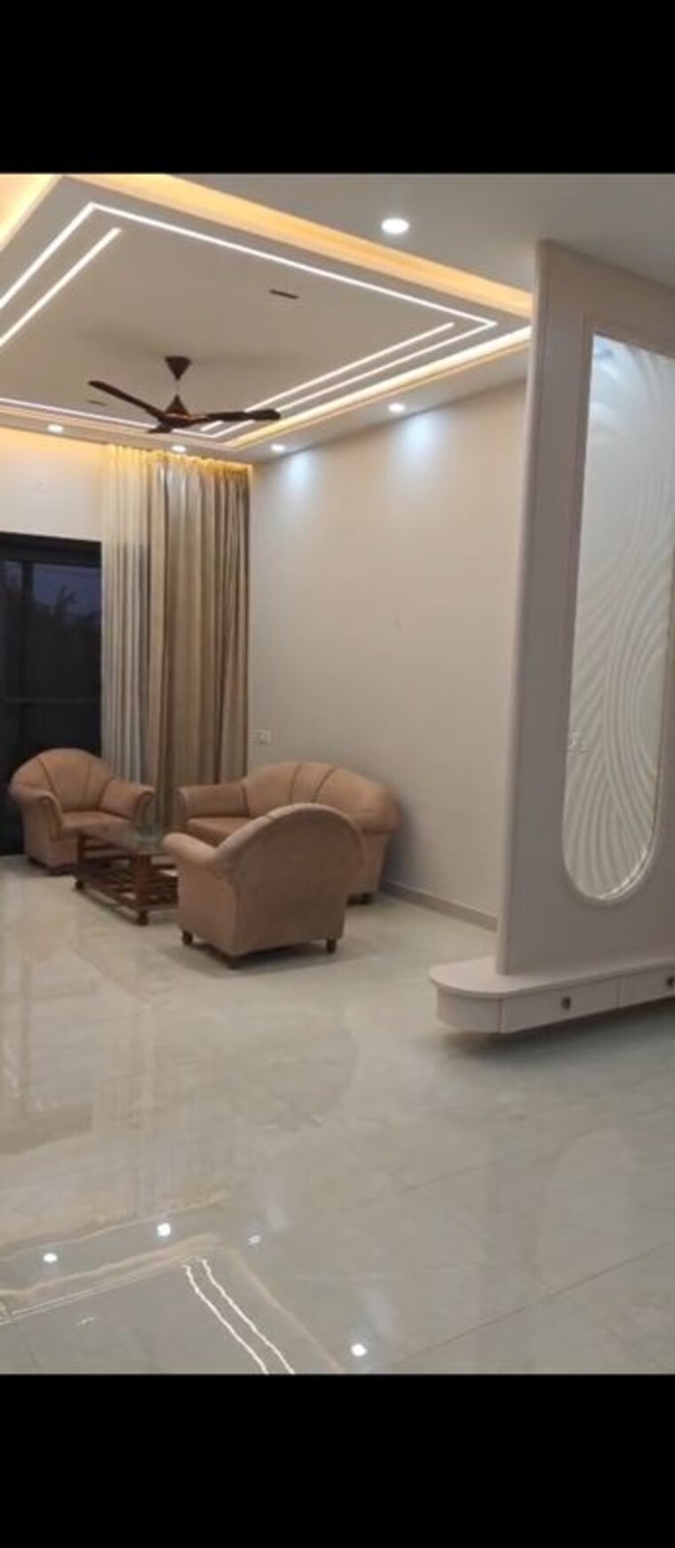 Living Room, sector 12 2 Bedroom 1300 Sq.Ft. Builder Floor In Sector 12 Sonipat 10668149