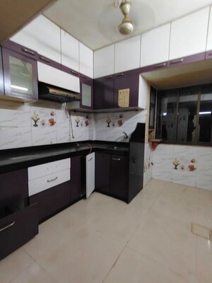 Kitchen in 1 BHK Apartment at Lok Milan, Chandivali – for Rent