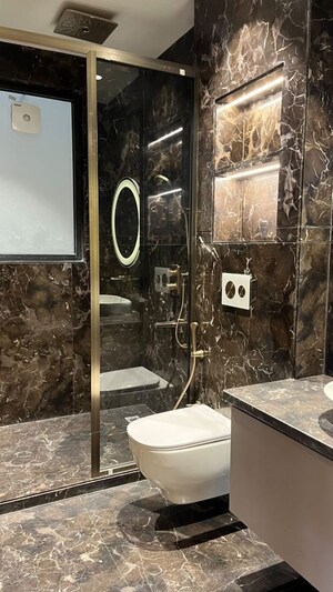 Bathroom in 4 BHK Apartment at Pioneer Araya, Sector 62 – for Sale