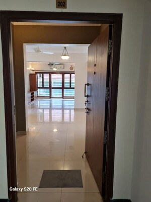 Living Room in 3 BHK Apartment at Richmond Towers, Richmond Town – for Rent