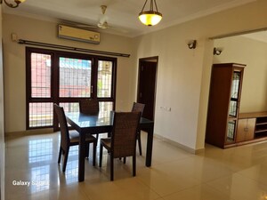 Dining Room in 3 BHK Apartment at Richmond Towers, Richmond Town – for Rent