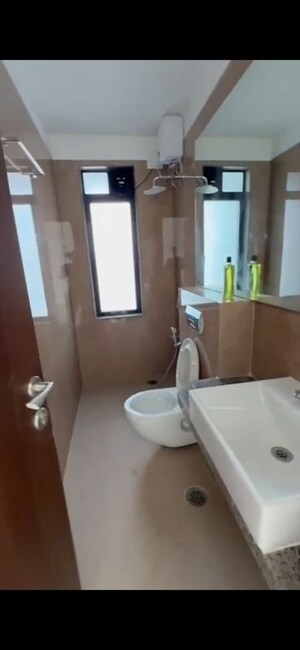 Bathroom in 3 BHK Apartment at Sunteck City Avenue 1, Goregaon West – for Rent