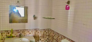 Bathroom in 2 BHK Apartment at Goel Ganga Constella, Kharadi – for Rent