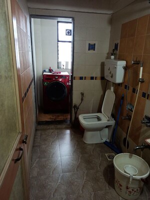 Bathroom in 4 BHK Apartment at Asian Mita Heights, Kharghar – for Sale