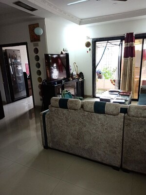 Living Room in 4 BHK Apartment at Asian Mita Heights, Kharghar – for Sale