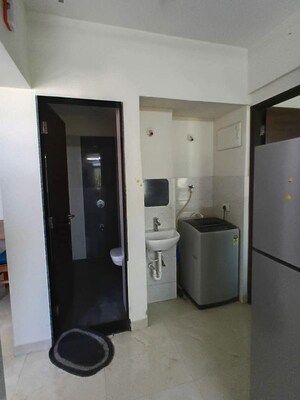Bathroom in 1 BHK Apartment at Sethia Imperial Avenue, Malad East – for Rent