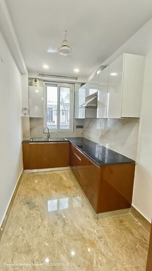 Kitchen in 2 BHK Builder Floor at Vasant Kunj – for Rent