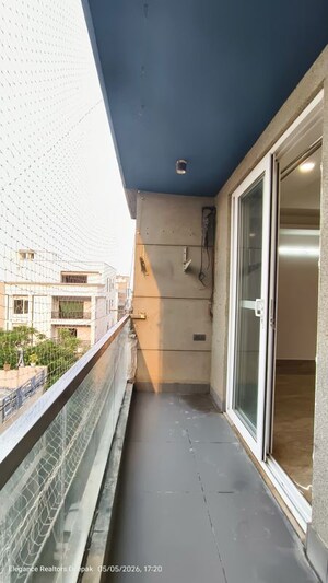 Balcony in 2 BHK Builder Floor at Vasant Kunj – for Rent