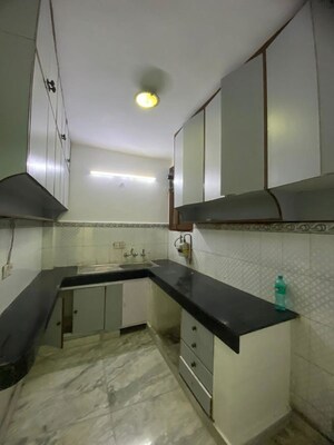 Kitchen in 2 BHK Builder Floor at Sheikh Sarai – for Rent