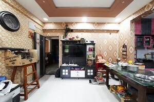 Living Room in 2 BHK Apartment at Vaishnodevi Circle – for Sale