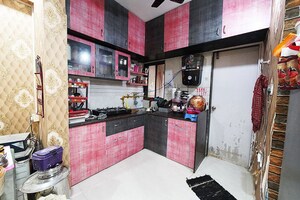 Kitchen in 2 BHK Apartment at Vaishnodevi Circle – for Sale