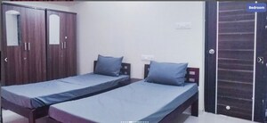 Bedroom in 3 BHK Apartment at Vijay Nakshatra, Ghodbunder Road – for Rent