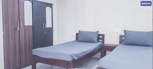 Bedroom in 3 BHK Apartment at Vijay Nakshatra, Ghodbunder Road – for Rent