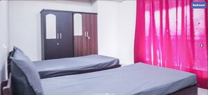 Bedroom in 3 BHK Apartment at Vijay Nakshatra, Ghodbunder Road – for Rent