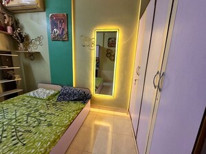 Bedroom in 2.5 BHK Apartment at Harsh Paradise, Aundh – for Rent