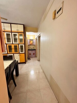Staircase in 2.5 BHK Apartment at Harsh Paradise, Aundh – for Rent
