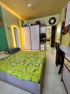 Bedroom in 2.5 BHK Apartment at Harsh Paradise, Aundh – for Rent