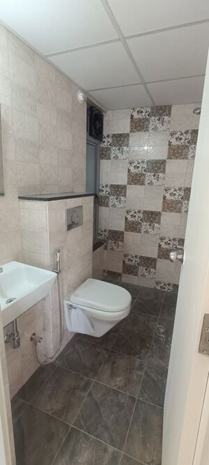 Bathroom in 2 BHK Apartment at Mahindra Happinest Tathawade Phase 1, Tathawade – for Rent