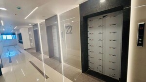Building Lobby in 2 BHK Apartment at Purva Atmosphere, Thanisandra Main Road – for Sale