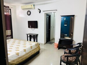 Living Room in 3 BHK Apartment at Jaipurias Sunrise Greens Zirakpur, Vip Road – for Rent