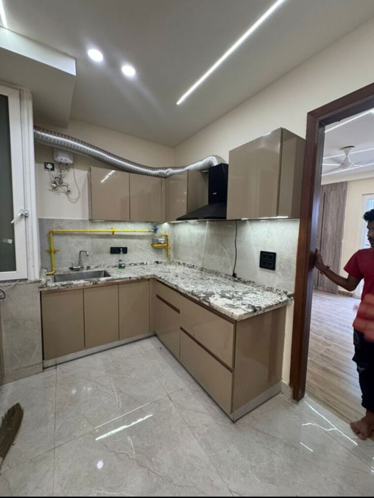 Kitchen, chattarpur 3 Bedroom 1250 Sq.Ft. Builder Floor In Chattarpur Delhi 10668252