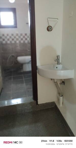 Bathroom in 1 BHK Independent House at Bda Layout Btm 4th Stage – for Rent