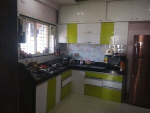 Kitchen in 1 RK Apartment at Paya CHS Aundh, Aundh – for Rent