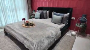 Bedroom in 2 BHK Apartment at Neelam Senroofs, Nahur East – for Sale