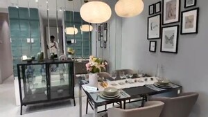 Kitchen in 2 BHK Apartment at Neelam Senroofs, Nahur East – for Sale