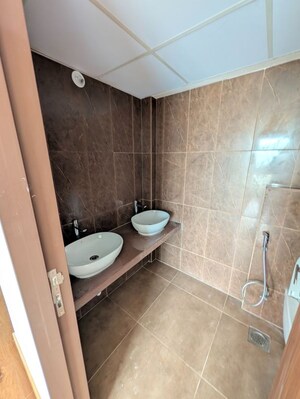 Bathroom in 3.5 BHK Apartment at Gera World of Joy, Kharadi – for Rent