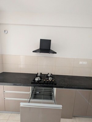 Kitchen in 3.5 BHK Apartment at Gera World of Joy, Kharadi – for Rent