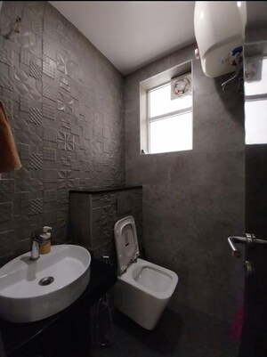 Bathroom in 3 BHK Builder Floor at Emaar MGF Emerald Hills, Sector 65 – for Sale