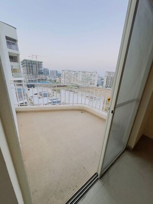 Balcony in 1 BHK Apartment at Antarkar And Joshi Ram Indu Park, Baner – for Rent