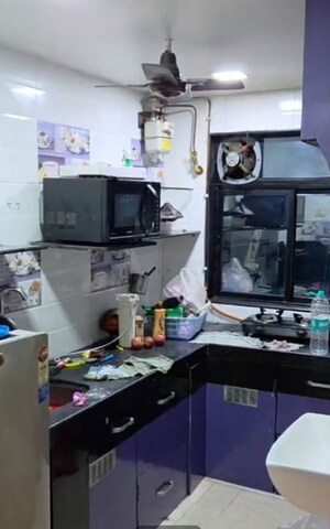 Kitchen in 1 BHK Apartment at Big Splash, Vashi Sector 17 – for Rent