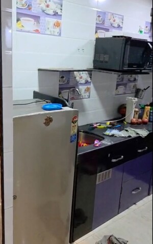 Kitchen in 1 BHK Apartment at Big Splash, Vashi Sector 17 – for Rent
