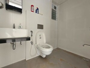 Bathroom in 2 BHK Apartment at Godrej Emerald, Ghodbunder Road – for Rent