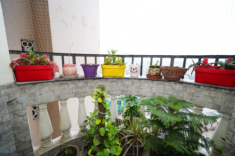 Balcony, amrapali-sapphire 3 Bedroom 1640 Sq.Ft. Apartment In Sector 45 Noida 10668361