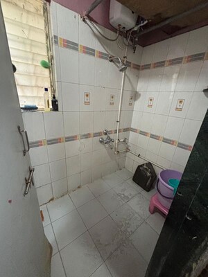Bathroom in 1 BHK Apartment at Tanvi Residency, Aundh – for Rent