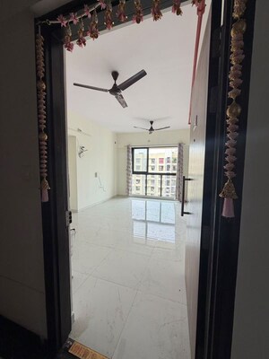 Building Lobby in 2 BHK Apartment at Runwal Gardens, Dombivli East – for Rent