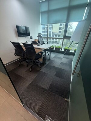 Team Area in  Office Space at Lodha Supremus Kolshet Road, Kolshet Road – for Rent