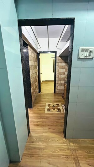 Staircase in 1 BHK Apartment at Sai Baba Vihar Complex, Ghodbunder Road – for Rent