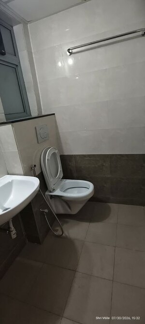 Bathroom in 2 BHK Apartment at Mahindra Happinest Tathawade Phase 1, Tathawade – for Rent